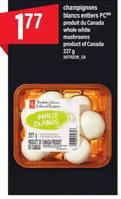 Maxi Champignons blancs entiers pc, 227 g offer