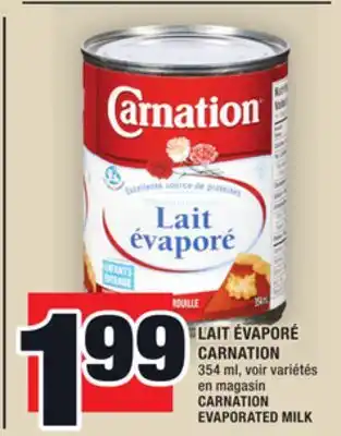 Super C Lait évaporé carnation | carnation evaporated milk offer