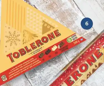 Brunet Toblerone chocolats sélectionné offer