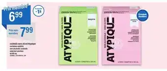 Maxi Cocktails sans alcool atypique, 4x355 ml offer