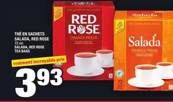 Super C Thé en sachets salada, red rose | salada, red rose tea bags offer
