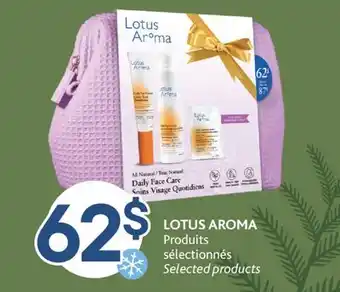 Brunet Lotus aroma produits sélectionnés offer