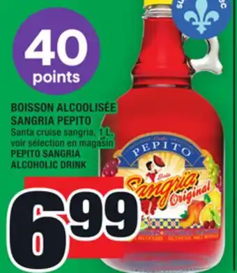 Super C Boisson alcoolisée sangria pepito | pepito sangria alcoholic drink offer