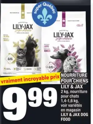 Super C Nourriture pour chiens lily & jax | lily & jax dog food offer