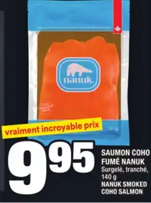Super C Saumon coho fumé nanuk | nanuk smoked coho salmon offer