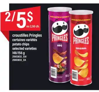 Maxi Croustilles pringles offer