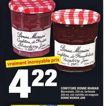 Super C Confiture bonne maman | bonne maman jam offer