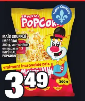 Super C Maïs soufflé impérial | impérial popcorn offer