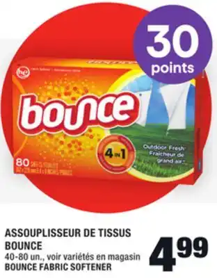 Super C Assouplisseur de tissus bounce | bounce fabric softener offer