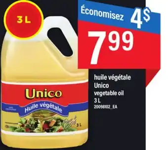 Maxi Huile végétale unico offer