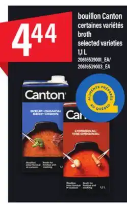 Maxi Bouillon canton, 1,1 l offer