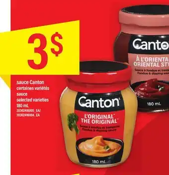 Maxi Sauce canton, 180 ml offer