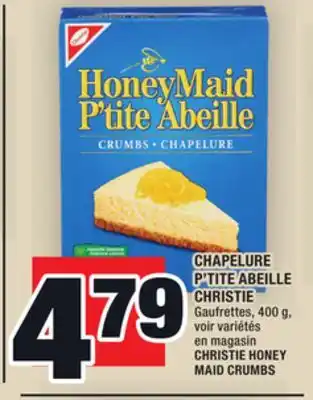 Super C Chapelure p'tite abeille christie | christie honey maid crumbs offer