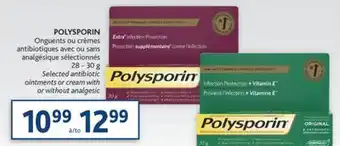 Brunet Polysporin onguents ou crèmes antibiotiques avec ou sans analgésique sélectionnés offer