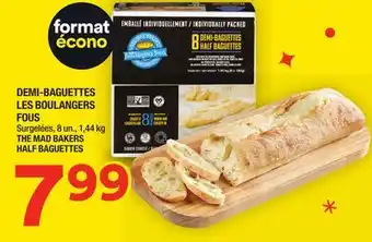 Super C Demi-baguettes les boulangers fous | the mad bakers half baguettes offer