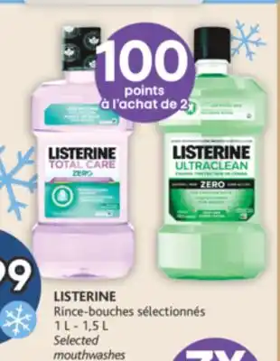 Brunet Listerine rince-bouches sélectionnés offer