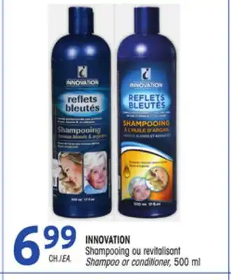 Uniprix Innovation shampooing ou revitalisant / shampoo or conditioner offer