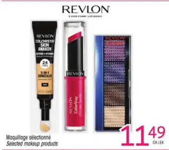 Uniprix Revlon maquillage sélectionné selected makeup products offer