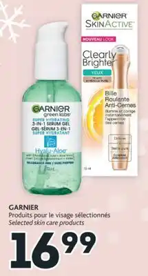 Brunet Garnier produits pour le visage sélectionnés offer