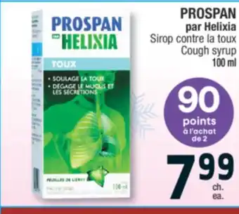 Jean Coutu Prospan par helixia cough syrup offer