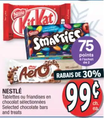 Jean Coutu Nestlé selected chocolate bars and treats offer