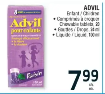 Jean Coutu Advil children offer