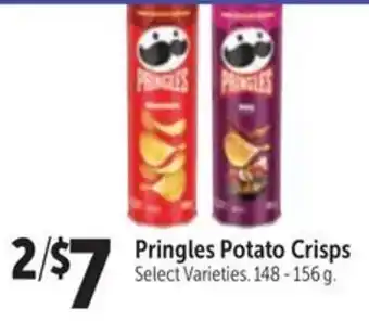 Family Foods Pringles Potato Crisps 148-156g offer