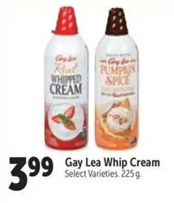 Gay Lea Whip Cream 225g
