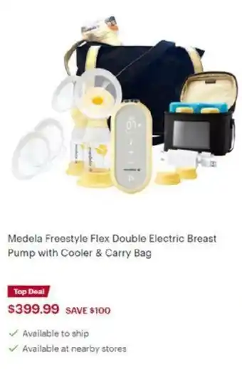 Best Buy Medela Freetyle Flex Double Electric Breast offer