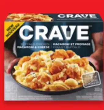 Walmart Crave dinner deluxe frozen entrees offer