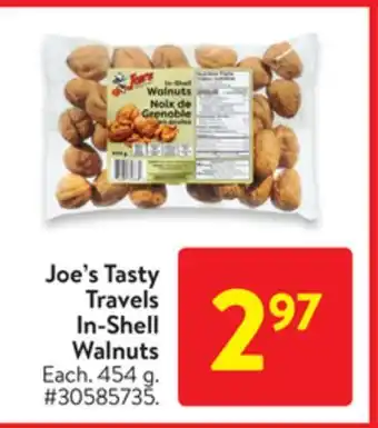 Walmart Joe's tasty travels in-shell walnuts offer
