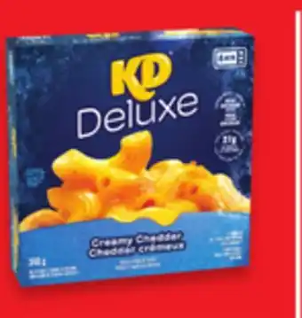 Walmart Kraft dinner deluxe frozen entrees offer