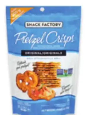 Walmart Snack factory pretzel crisps offer