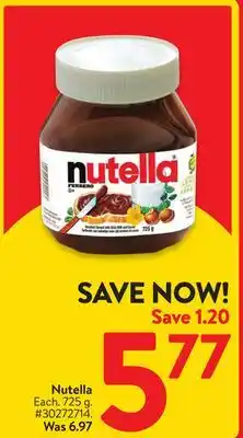 Walmart Nutella offer