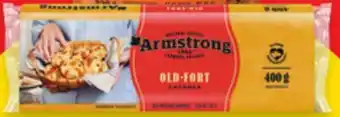 Walmart Armstrong cheese block 400 g offer