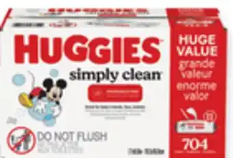 Walmart Huggies 10x or 11x wipes offer