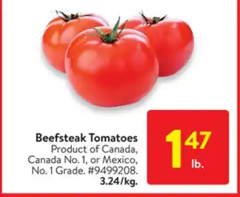Walmart Beefsteak tomatoes offer