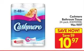 Walmart Cashmere bathroom tissue offer