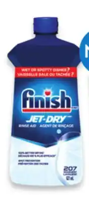 Walmart Finish jet-dry 621 ml or in-wash cleaner 3-pack offer