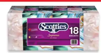 Walmart Scotties facial tissue offer
