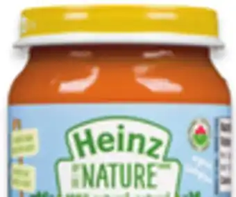 Walmart Heinz by nature organic jar purees offer
