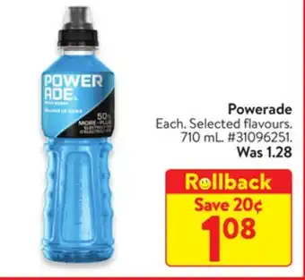 Walmart Powerade offer