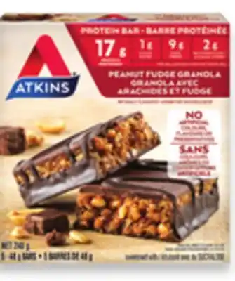 Walmart Atkins protein bars offer