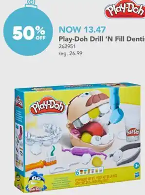 Toys R us Play-doh drill 'n fill dentis offer