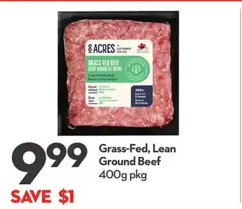 Longo's Grass-fed, lean ground beef offer