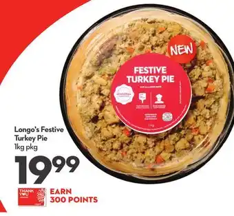 Longo's Longo's festive turkey pie offer