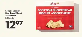 Longo's Longo's scottish shortbread biscuit assortment offer