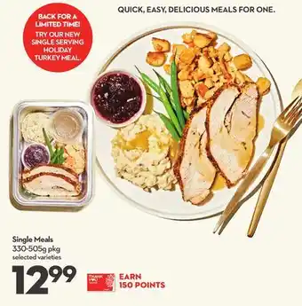 Longo's Single meals offer
