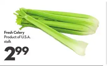 Longo's Fresh celery offer
