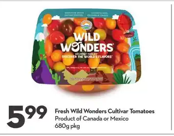 Longo's Fresh wild wonders cultivar tomatoes offer